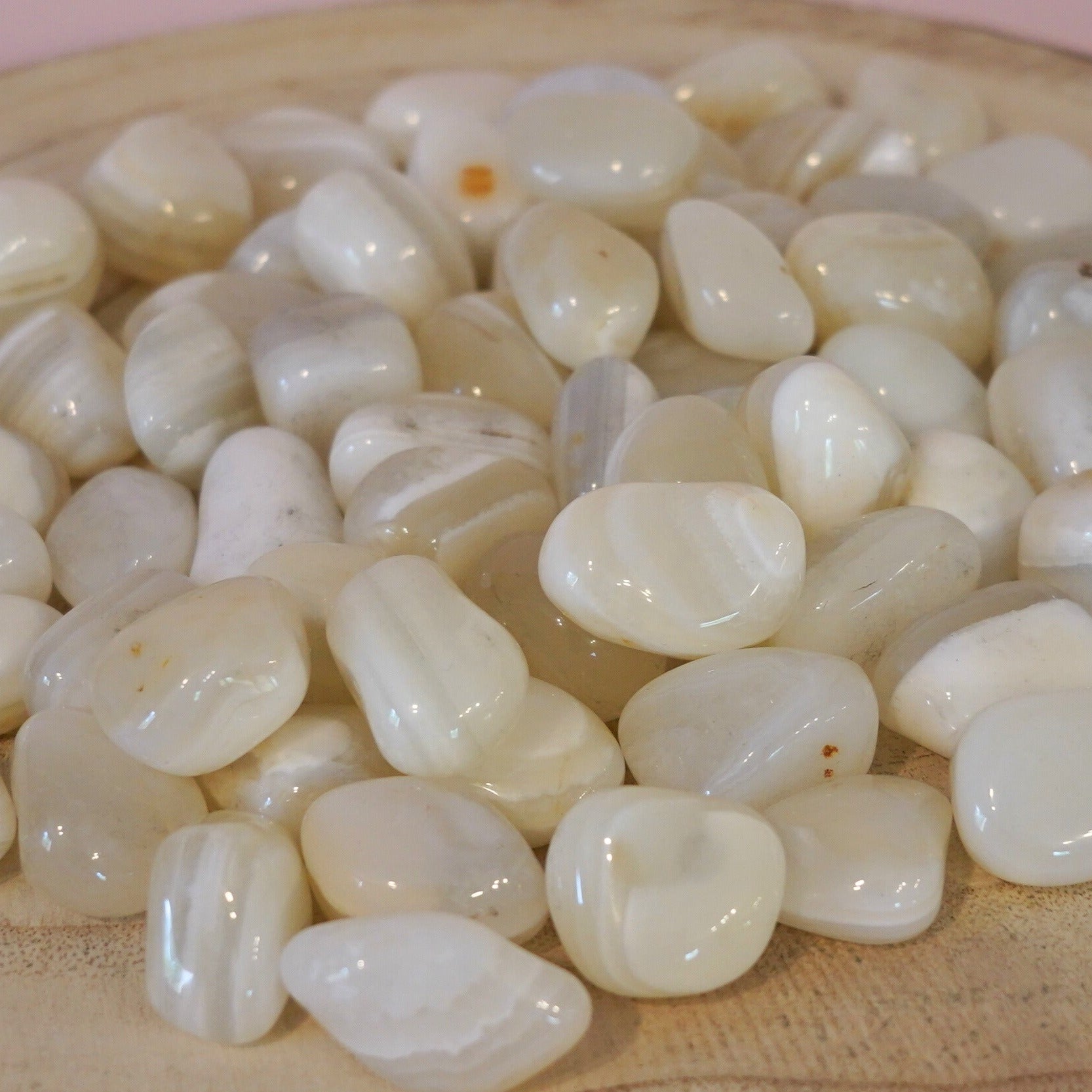 Agate blanche