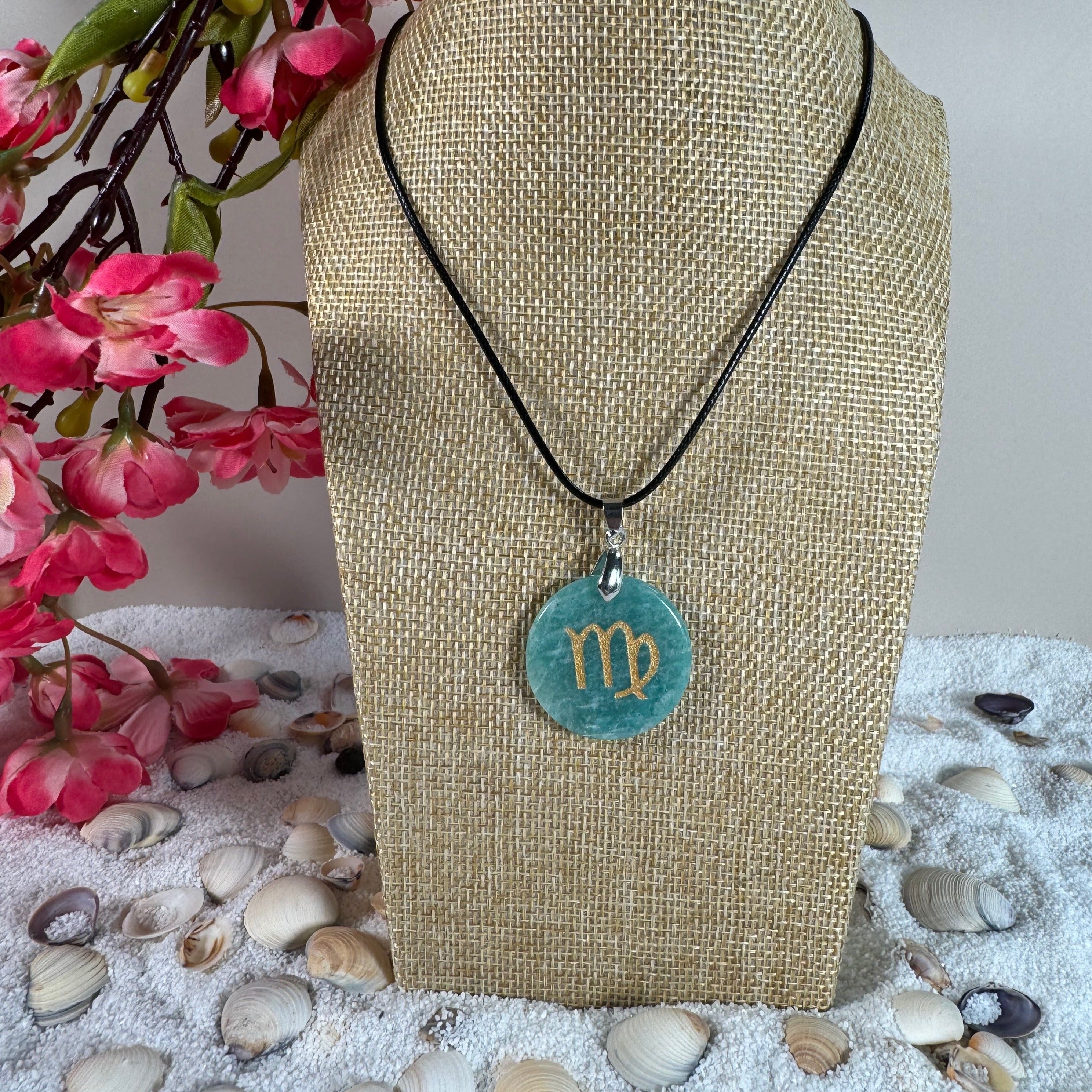 Amazonite Virgin Necklace: Calm and Harmony!