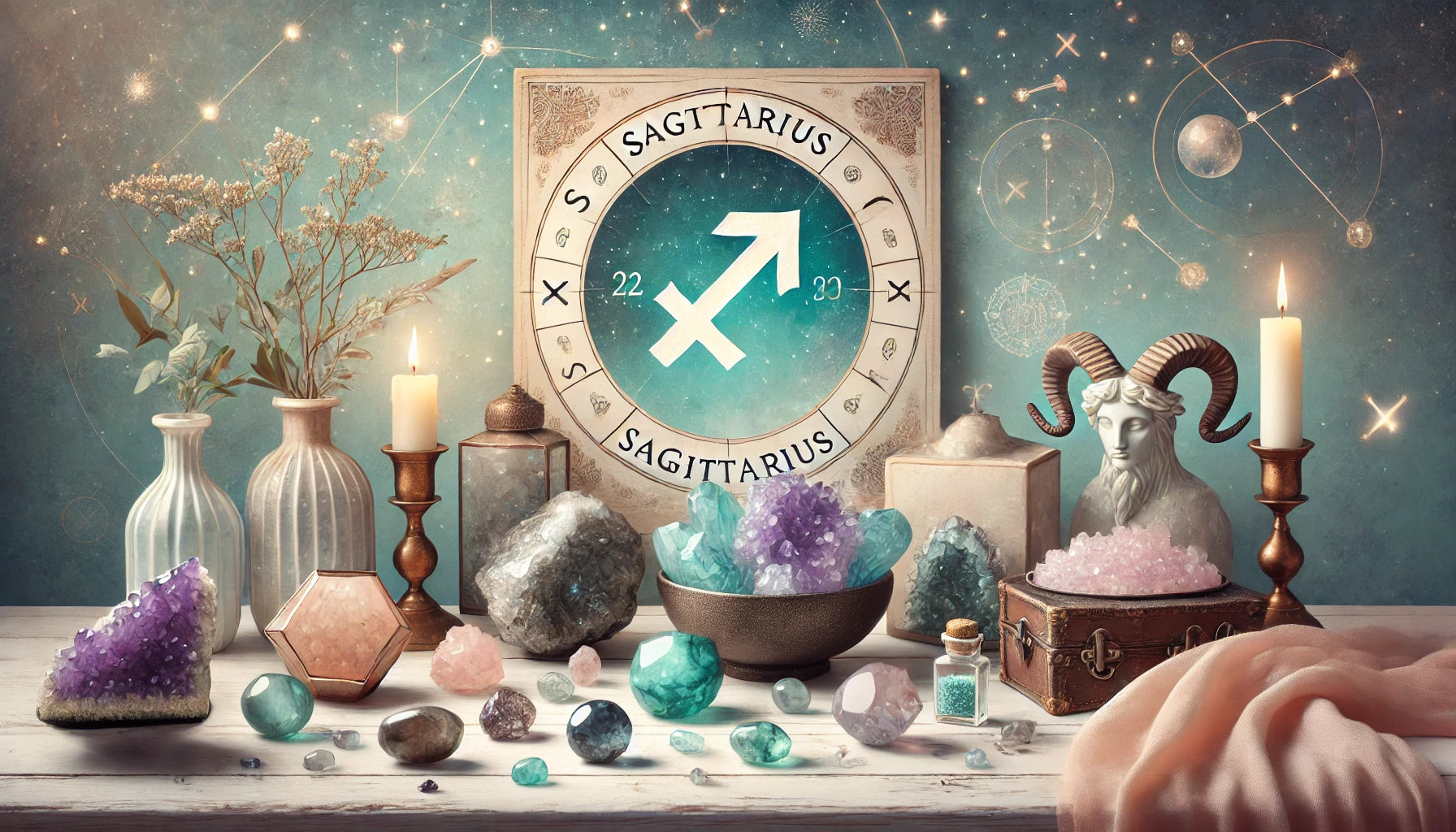 Les Pierres Précieuses et le Signe Astrologique du Sagittaire : Amplifiez Votre Énergie Positive