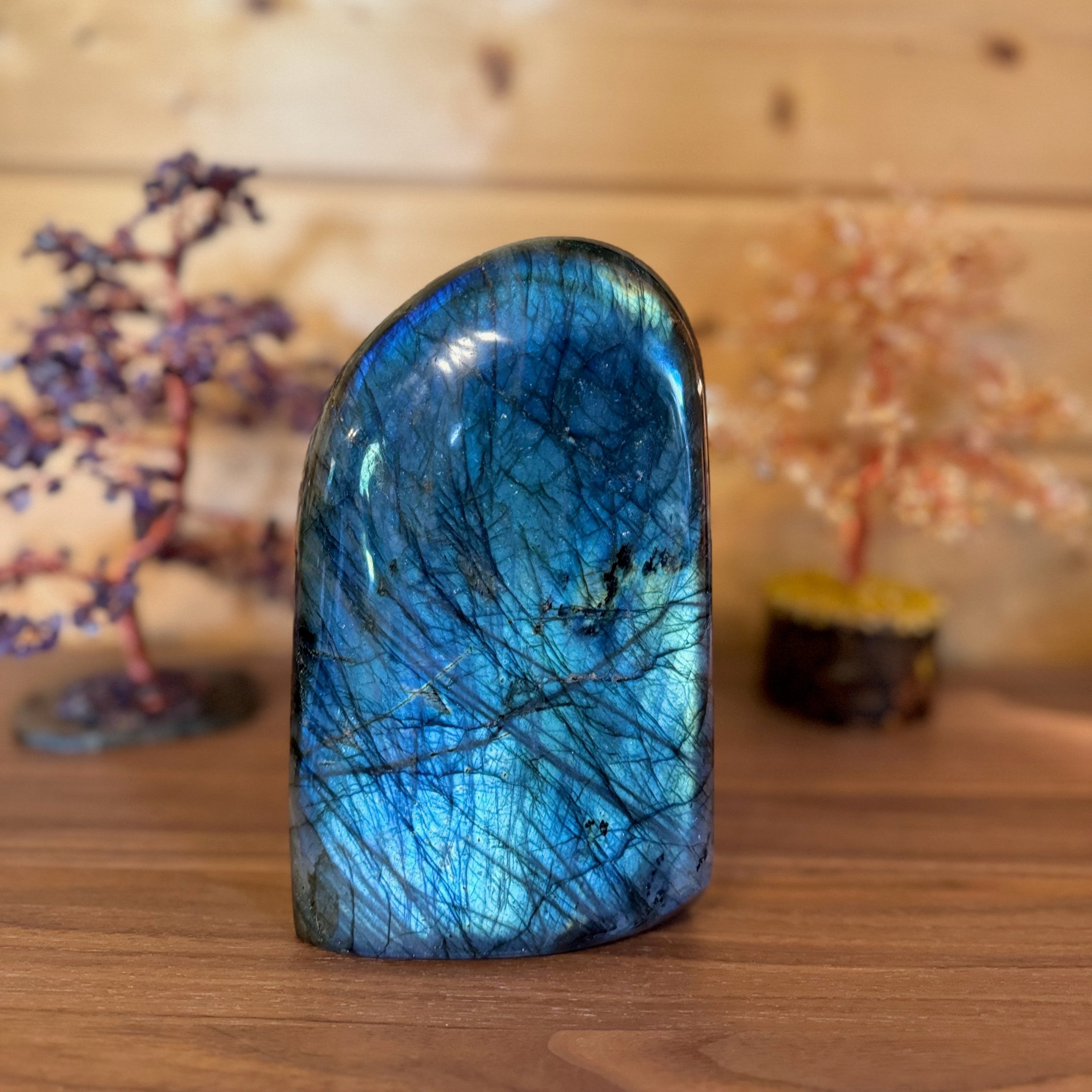 Labradorite bleue complètement polie n°3