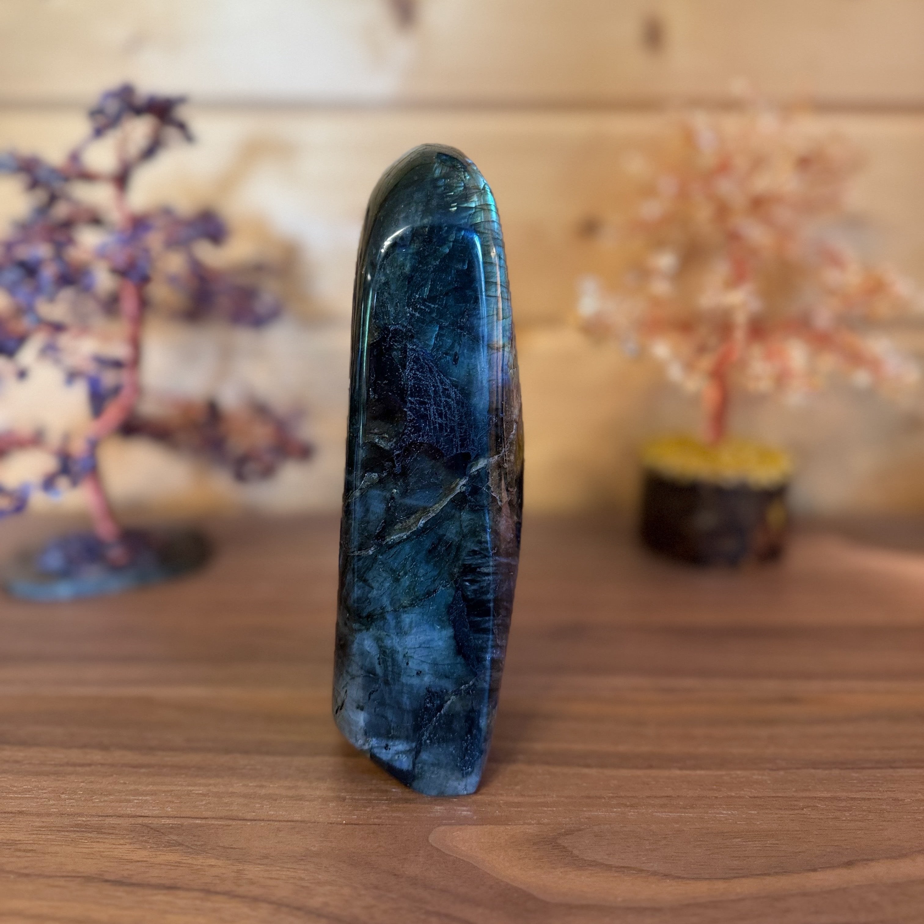 Labradorite bleue complètement polie n°3