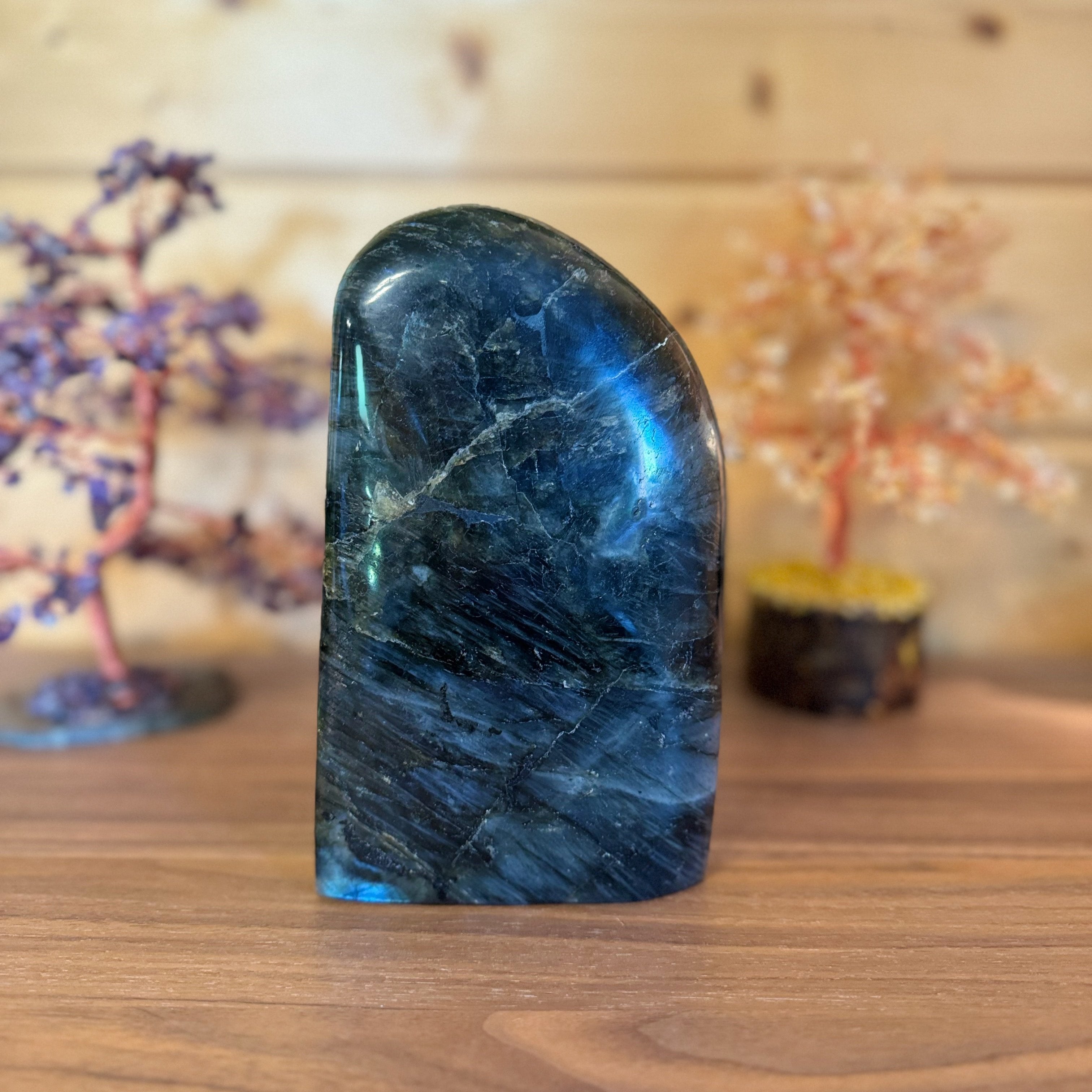 Labradorite bleue complètement polie n°3