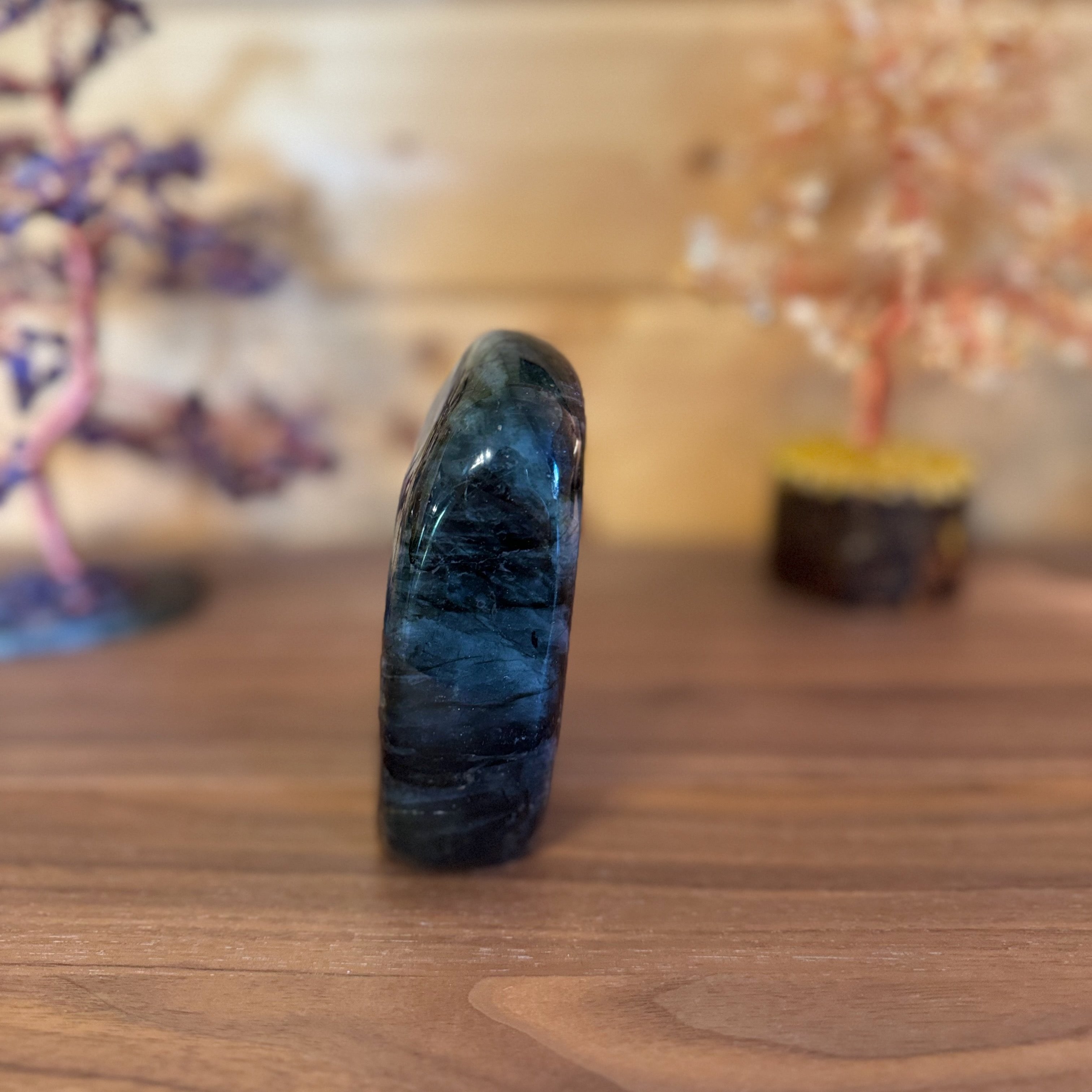 Labradorite bleue complètement polie n°4