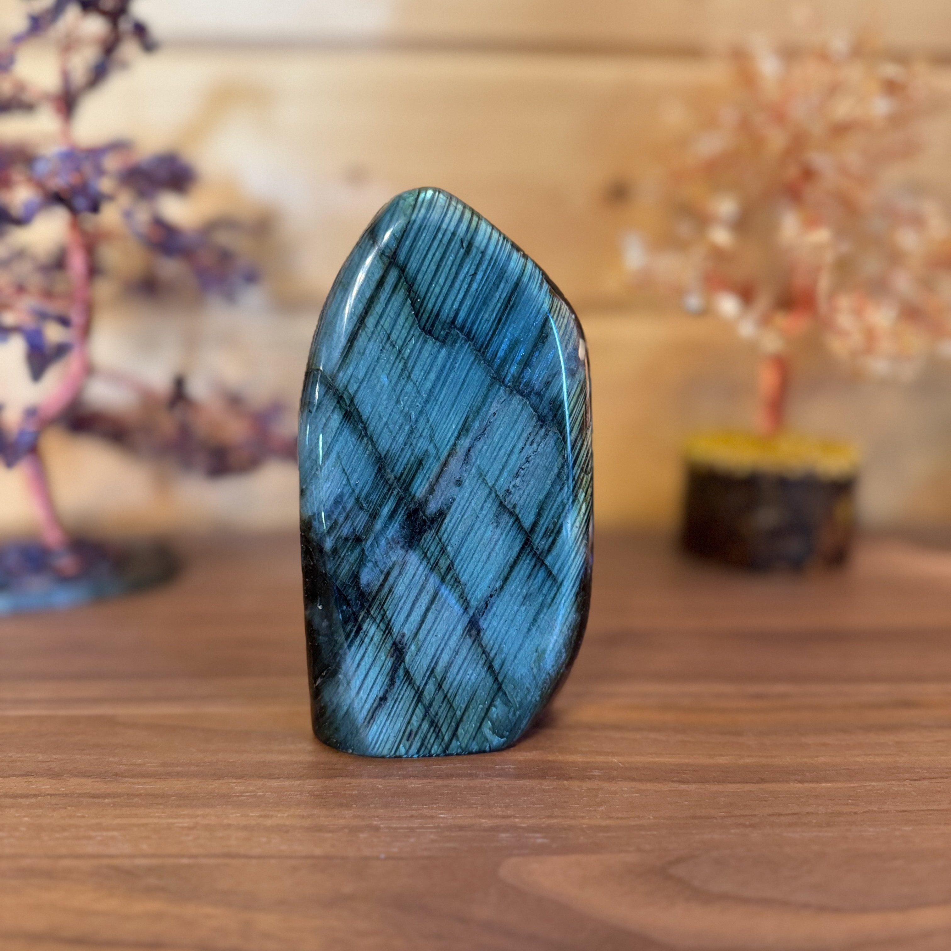 Labradorite bleue complètement polie n°5