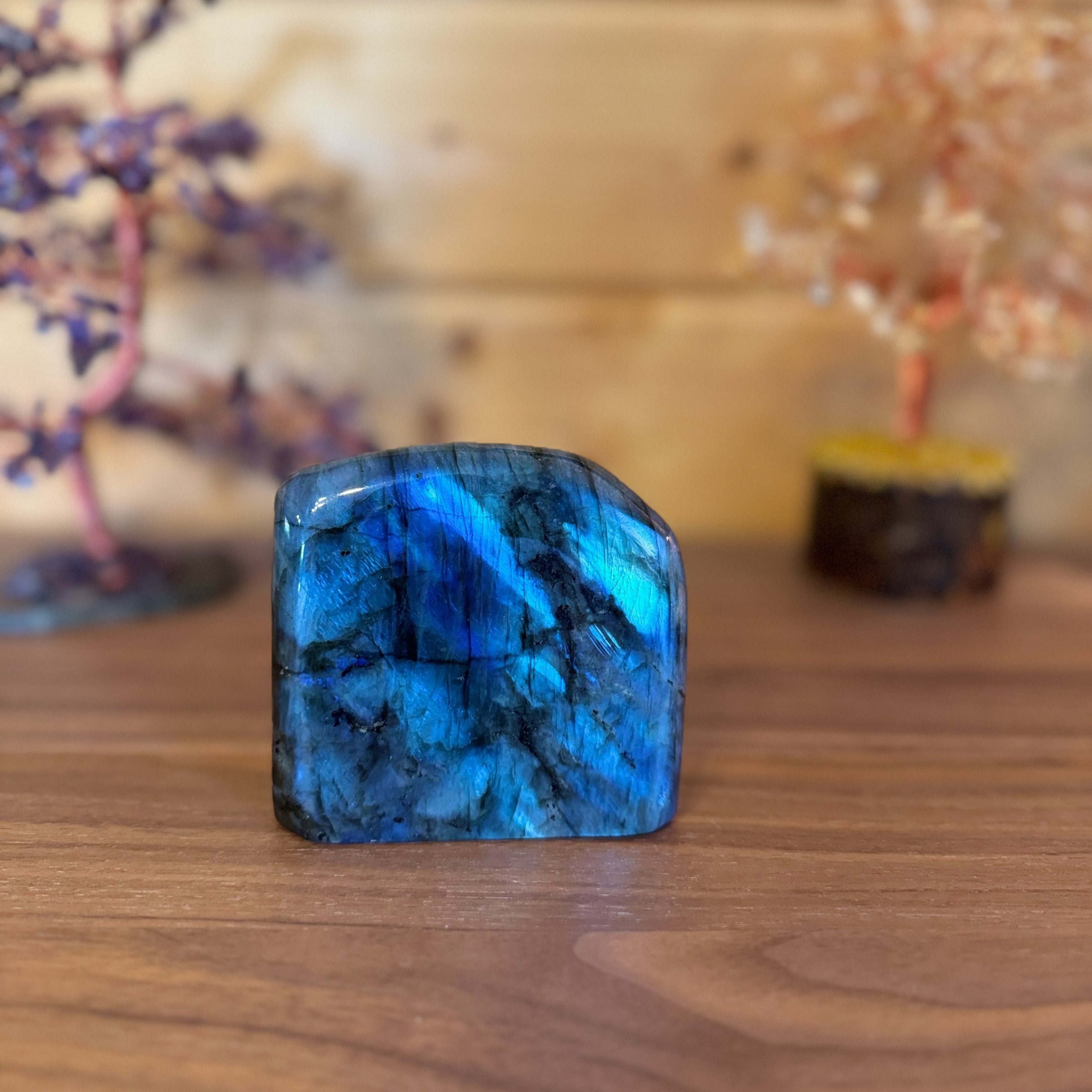 Labradorite bleue complètement polie n°6