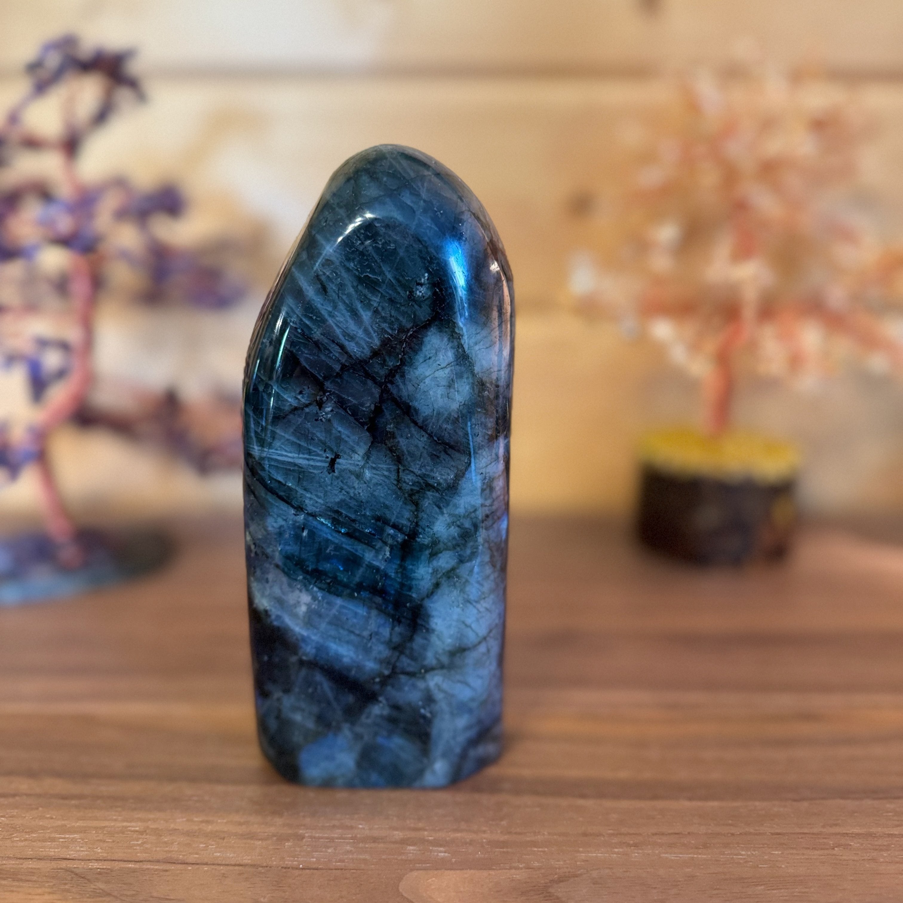 Labradorite bleue complètement polie n°7