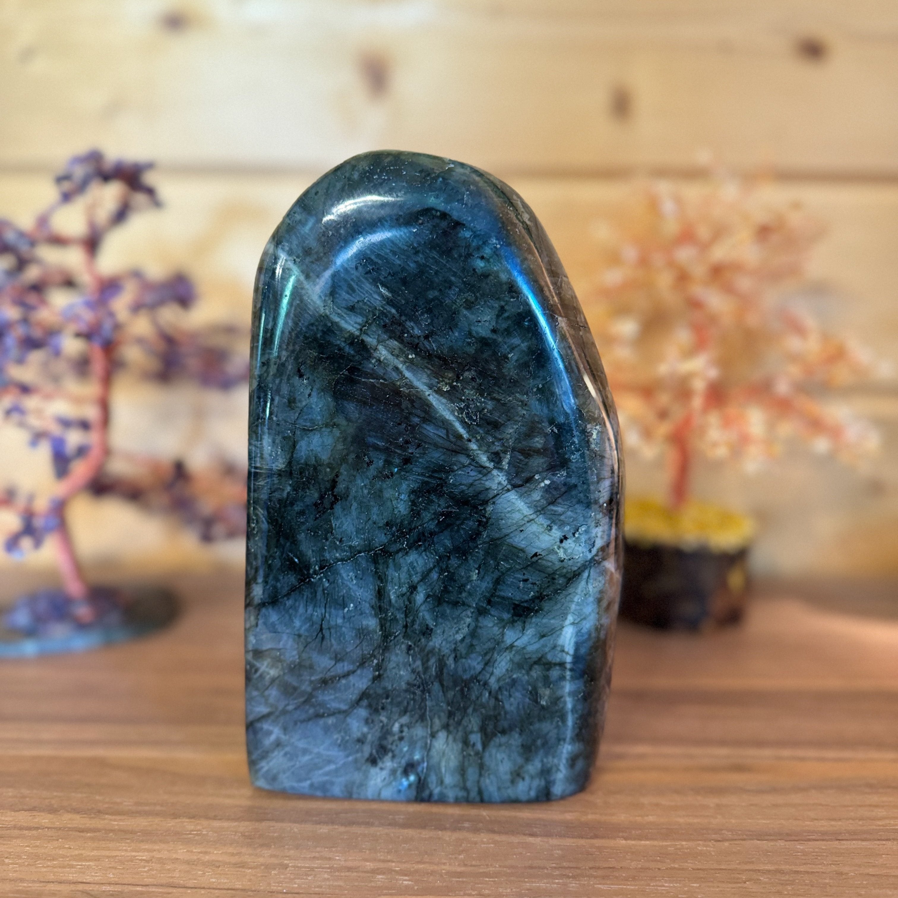 Labradorite bleue complètement polie n°8