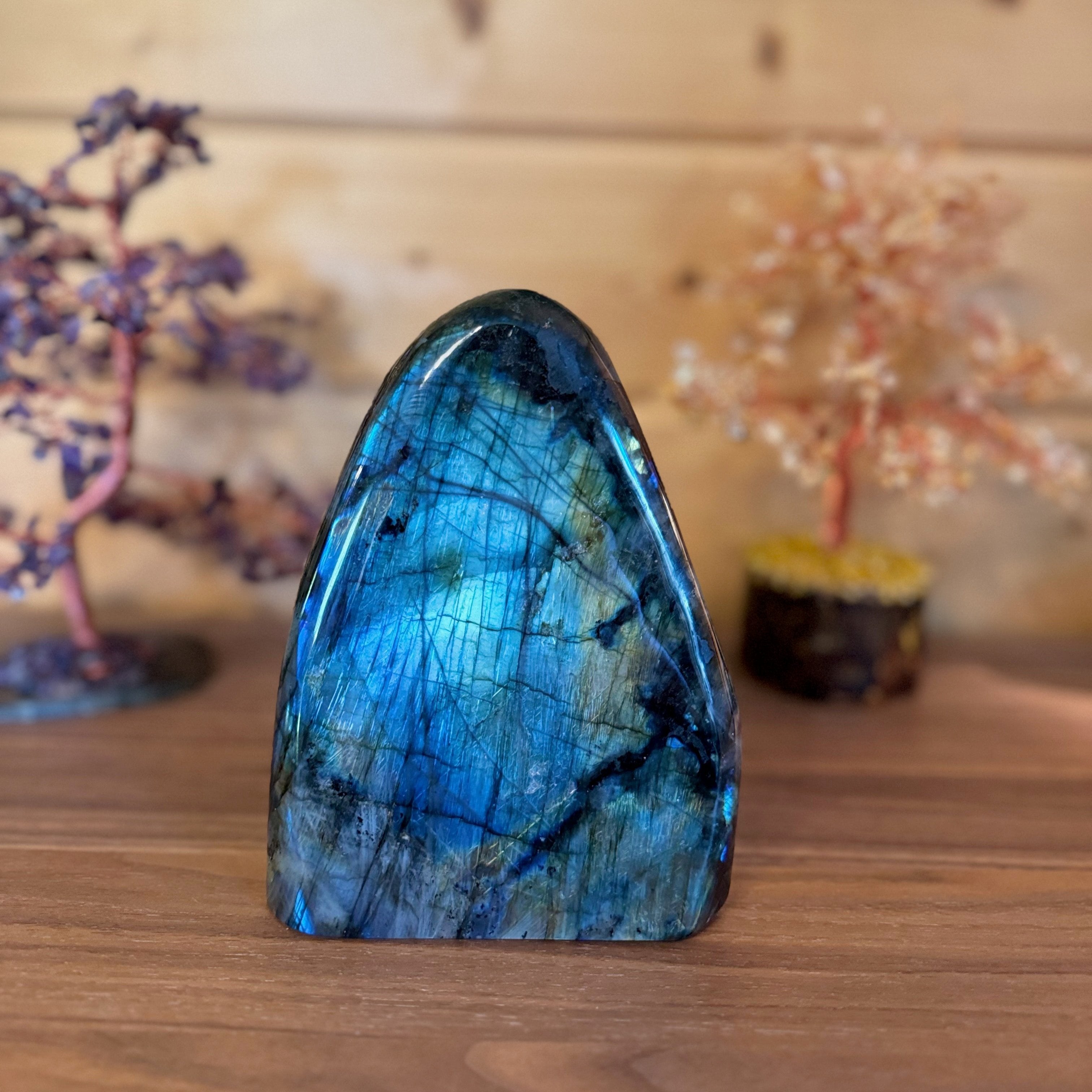 Labradorite bleue complètement polie n°9