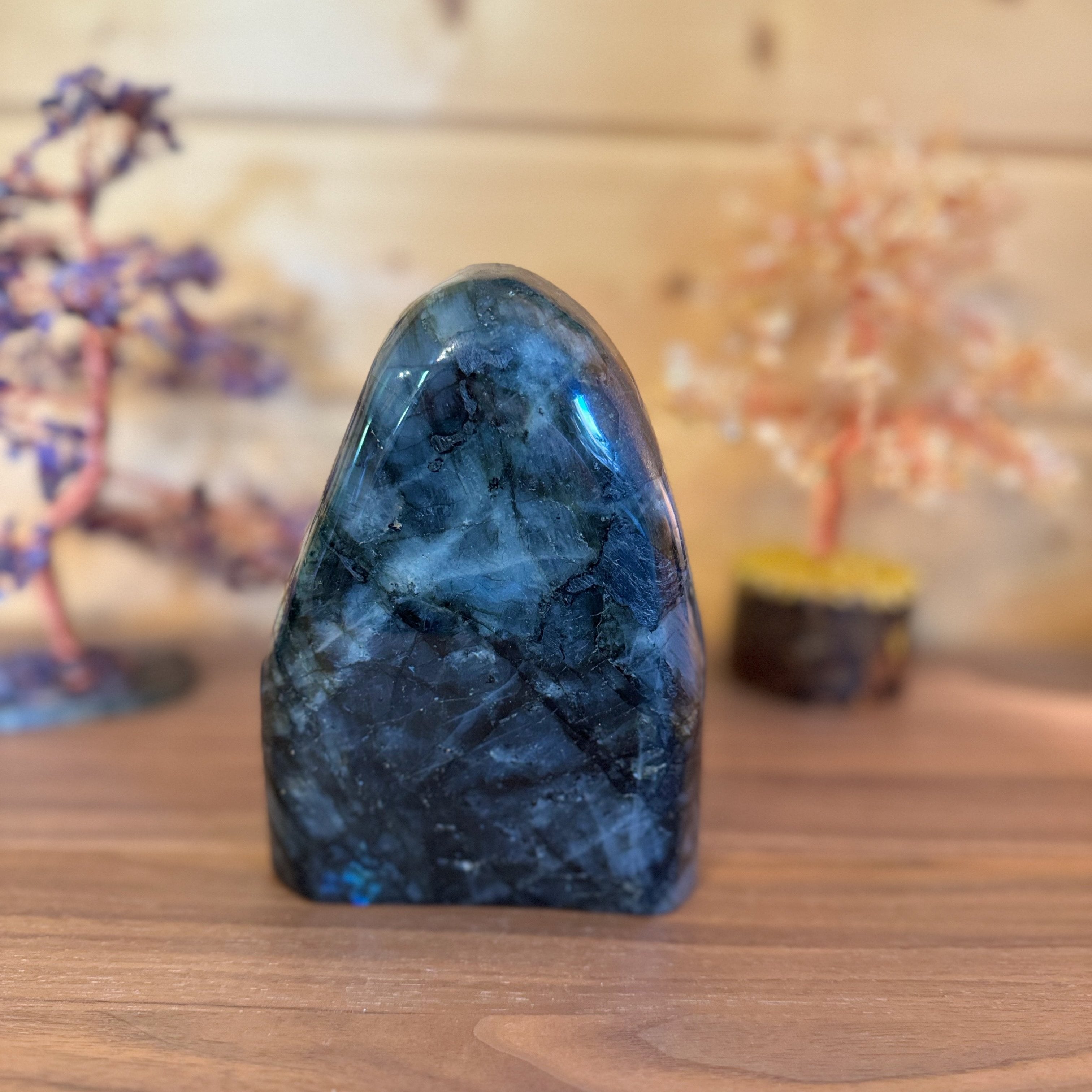 Labradorite bleue complètement polie n°9