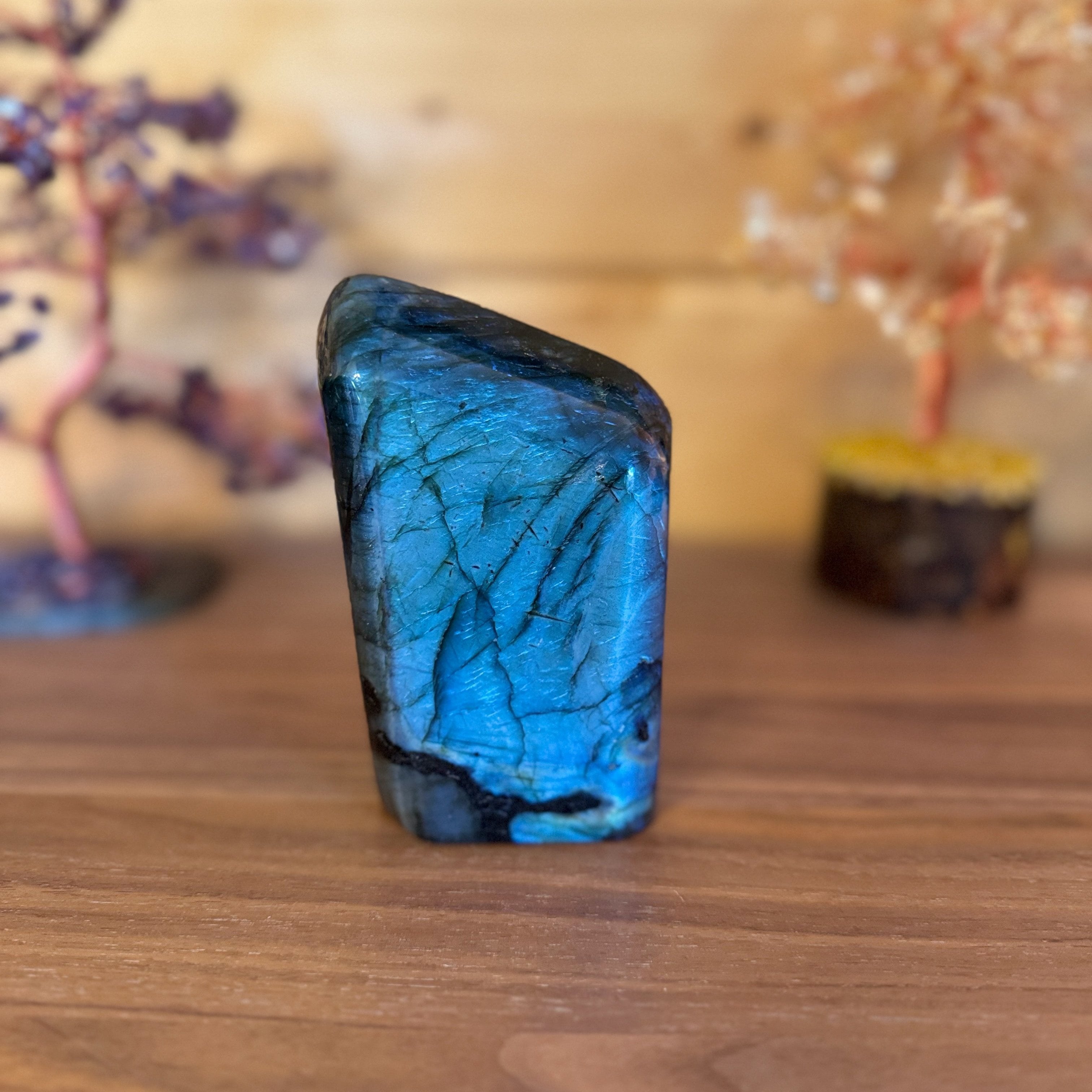 Labradorite bleue complètement polie n°13