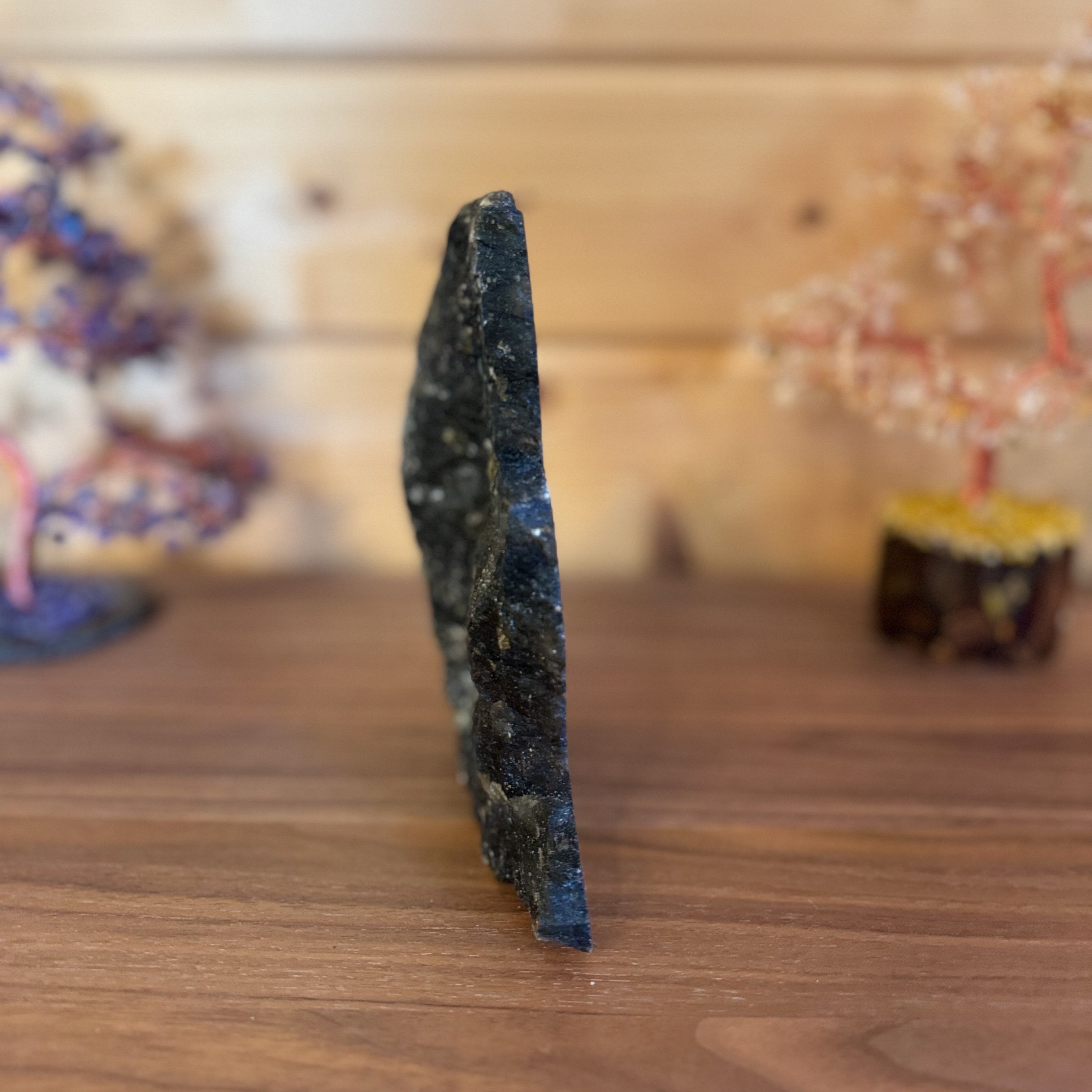 Labradorite bleue 1 face polie n°19