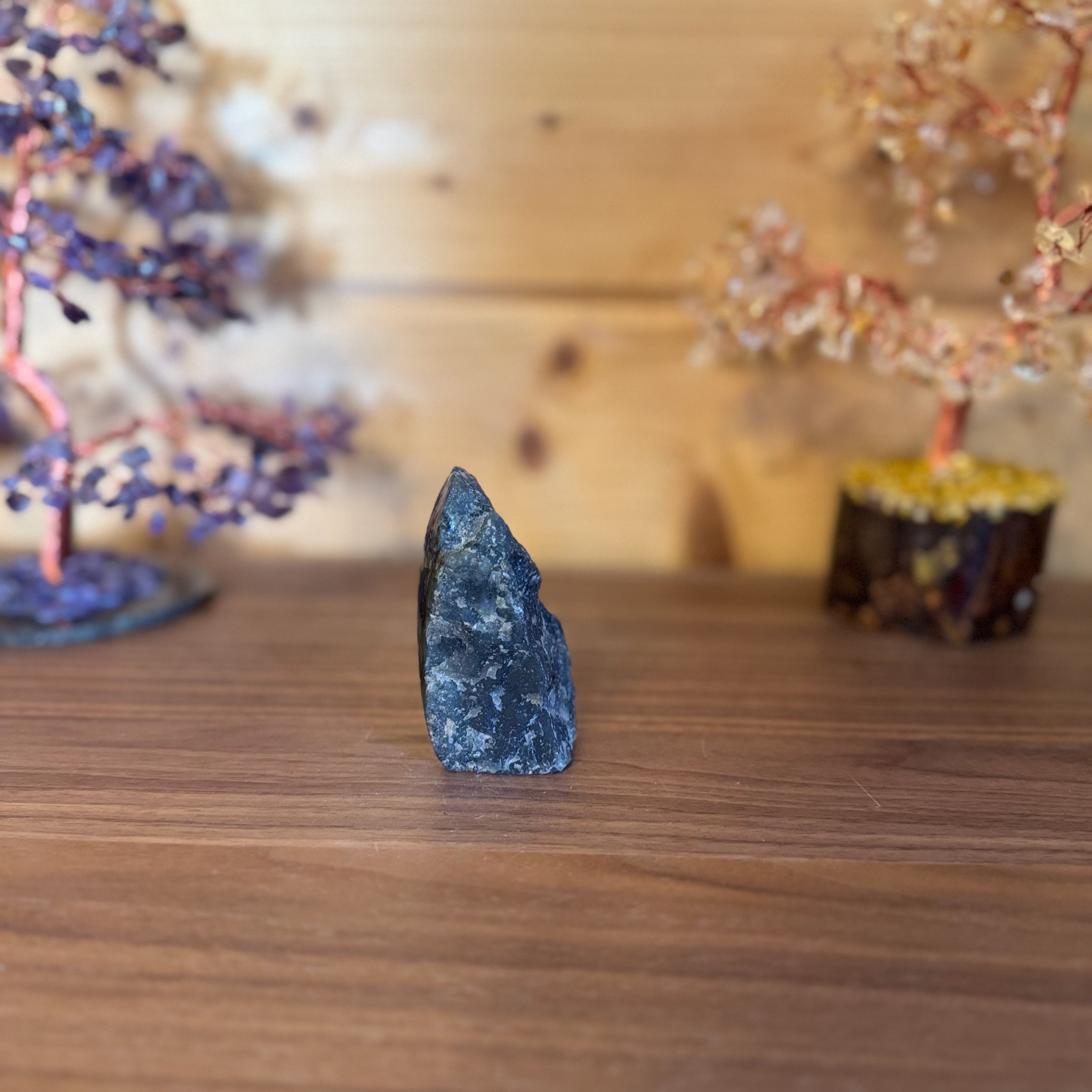 Labradorite bleue 1 face polie n°49